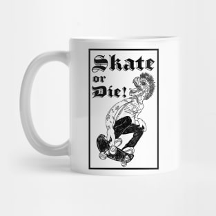 Skate or Die T-Rex Mug